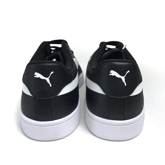 NWOB PUMA Black and White Smash v2 Max Sneakers Black and White Men’s Size 11.5 - Picture 9 of 13